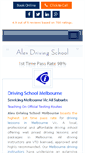 Mobile Screenshot of alexdrivingschool.com.au